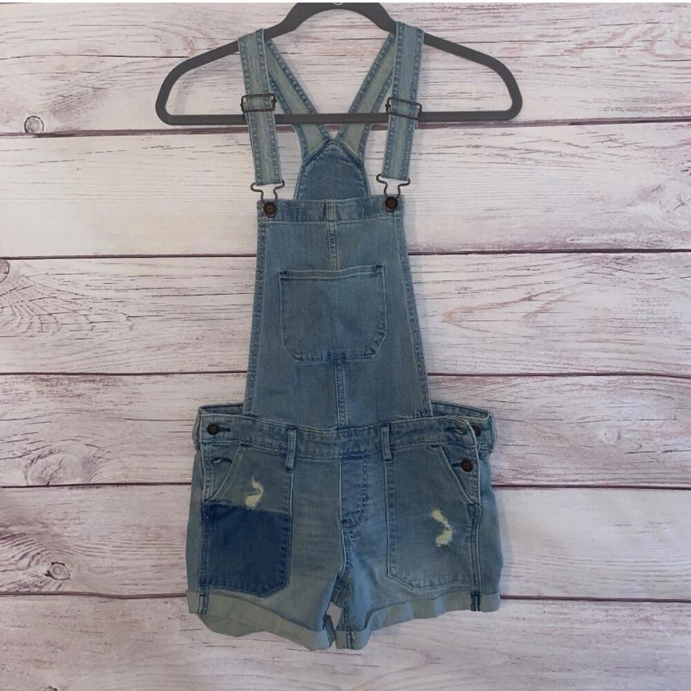 Hollister-co Women's Blue Dungarees-overalls